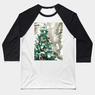 Christmas Tree Baseball T-Shirt